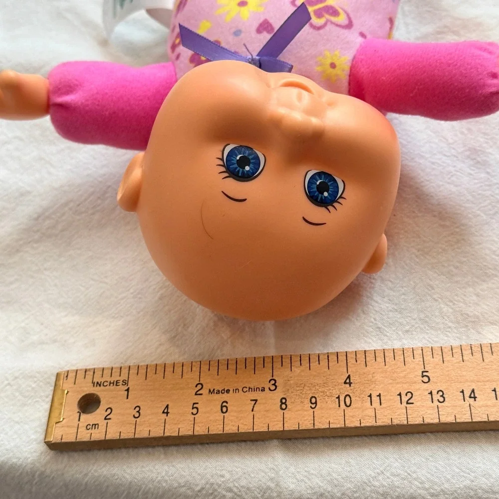 Cabbage Patch Kids Mattel 1991 First Edition & 2021 Jazwares Doll Set Pink 2pc